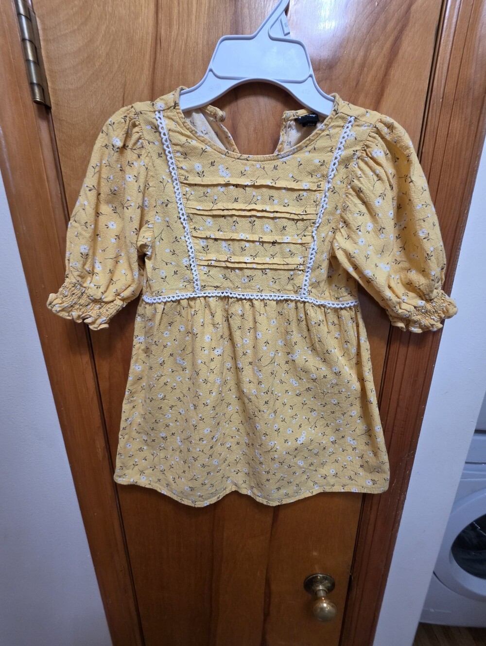 Art& Class - Pretty Yellow Dress Girls Size -4T